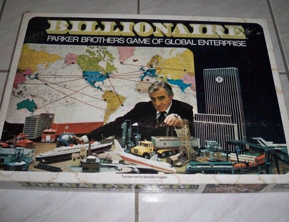 Vintage Parker Brothers Billionaire Board Game