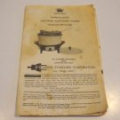 Vintage Broil King Automatic Electric Deep Fryer Slow Cooker Steamer Instruction Manual Booklet