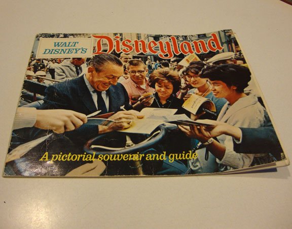 Vintage 1963 Walt Disney's Disneyland - a Pictorial Souvenir Guide