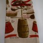 Vintage Stevens Linen Dish / Tea Towel - Early American Wooden Ware, Robert Darr Wert