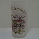Vintage Hazel Atlas Currier & Ives Glass Tumbler - "Winter in the Country, Getting Ice"