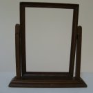 Antique Dresser Wooden Picture Frame w/ Stand - 5" x 7"