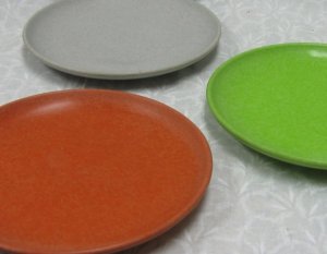 Vintage Branchell Color-Flyte Melmac Salad Plate - Set of 3