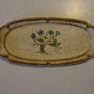 Vintage Aram Firenze Italy Pervinca Tip / Tidbit Tray
