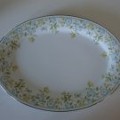 Vintage Noritake #2608 Flourish 14" Oval Serving Platter