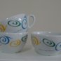 Starbucks D. Reinhart Swirls Coffee Cup - Set of 3