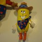 Vintage 1999 Snackin Friends Twinkie the Kid  & Freddy Fresh Guy Advertising Bean Bag Toys