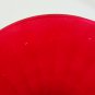 Vintage Indiana Glass Ruby Red Roman Column Vase #31696