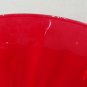 Vintage Indiana Glass Ruby Red Roman Column Vase #31696