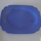 Vintage Homer Laughlin Riviera Blue Platter
