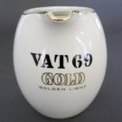 Vintage Vat 69 Gold Classic Light Advertising Bar Water Pitcher