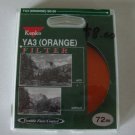 Kenko YA3 (Orange) S0-56 Filter 72mm SLR