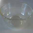 Vintage Clear Glass Mixer Bowl - Rings