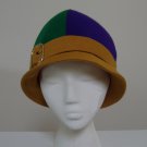 Vintage 1960s Mr. Phil Mod Parti-colored Bobby Hat