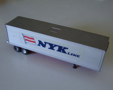 Vintage NYK Line Plastic Semi-Trailer
