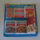 Vintage Woolworth 1987 Nasta Children's Play Food Set of Buitoni Boxes