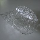 Vintage Imperial Glass Pattern Banana/ Fruit/ Console Bowl EAPG