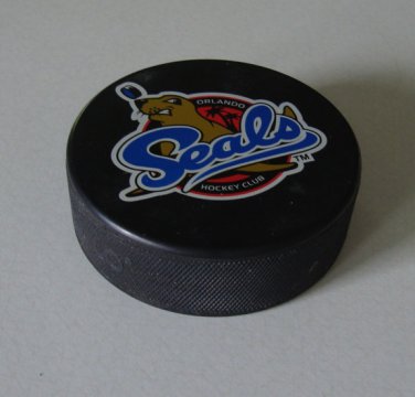 Collectible 2002 Orlando Seals Hockey Club Hockey Puck