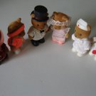 Vintage BBI Toys International BEAR IT IN MIND Show Case Series - Set of 6