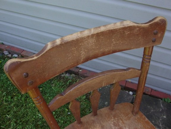 Vintage TEMPLE STUART Rockport Maple Side Chair