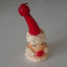 Vintage Santa Head Candle