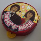 Vintage 1977 Donny & Marie Plastic Tamborine