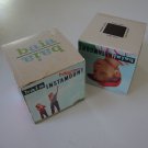 Vintage Baia Plastic Photo Cube Desk Frame NOS Set of 2