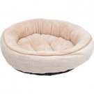 New - Plush Textured Round Cat Bed