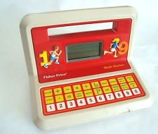 Vintage 1988 Fisher Price Math Starter Electronic Learning Toy