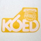 Vintage 1983 KQED San Francisco PBS 30 Year Anniversary Decal