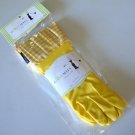 New - Yellow Gingham Gloveables Household Gloves