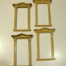 Vintage Dollhouse Victorian Window Frame - Set of 4 NOS