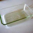 Vintage Westinghouse Clear Glass Refrigerator Dish