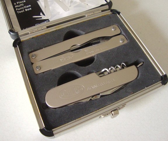 sheffield multi tool set in metal box 2754w