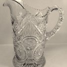 Vintage Imperial Glass EAPG Horseshoe Curve Water Pitcher #411