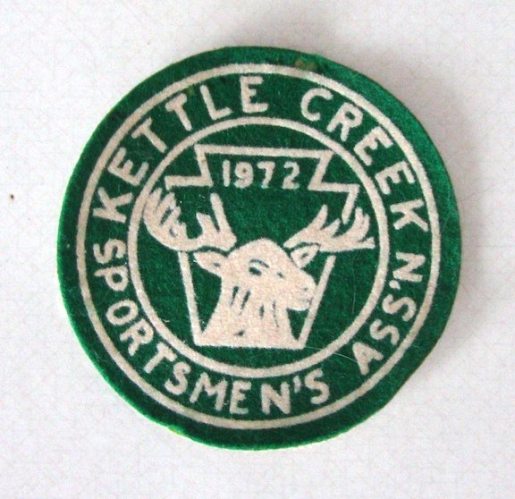 Vintage 1972 Kettle Creek Sportsmen's Ass'n Patch
