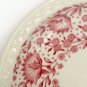 Vintage Syracuse China Roxbury Red 5 1/4" Saucer (no cups) Set of 3