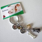 Smart Tag Little Gifts Keychain - Bulldog