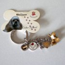 Smart Tag Little Gifts Keychain - Cocker Spaniel Hand-Painted