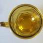 Antique EAPG Atterbury's Robin Bird & Wheat Shaving Mug Amber / Gold