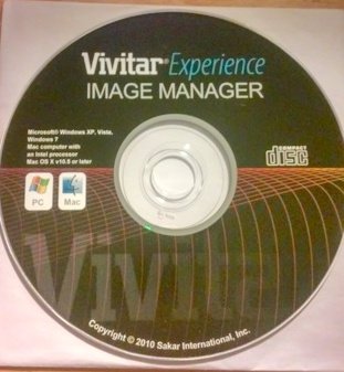 install vivitar experience image manager