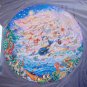 1993 IN THE BEGINNING Bill Bell Round Jigsaw Puzzle - Used