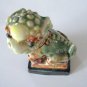 Vintage Green / Brown Glaze Foo Dog / Lion