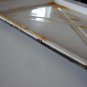 Antique White Enamelware Rectangular Drip Tray