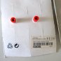 NOS IKEA FLAX Red Plastic Numbers - 0 thru 9 - Set of 2 packs
