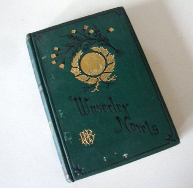 Antique 1901 Guy Mannering Vol. 2 Waverley Novels (Harper's Thistle Edition)