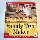 Vintage 1996 Family Tree Maker Deluxe Edition II  MacIntosh 5 CD-ROMs