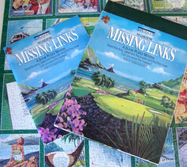 bePuzzled 1990 The Case of the Missing Links Mystery 500 Piece Jigsaw Puzzle