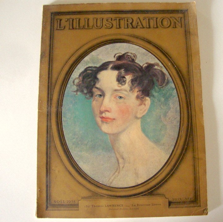 Vintage L'Illustration Noel 1938 Journal hebdomadaire universel. No 4996