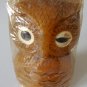 Vintage Animal Delights Hand Painted Owl Candle British Hong Kong in Orig Cello Pkg